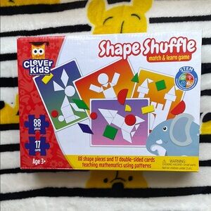 Shape Shuffle Match & Learn Game - Multicolor